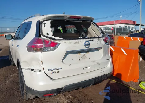 2015 Nissan Rogue Sl z USA, uszkodzony, nr VIN 5N1AT2MT7FC770663